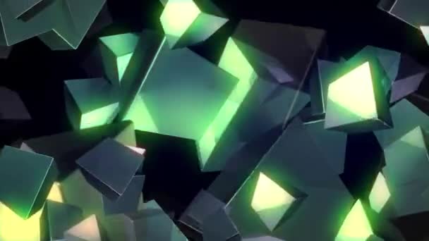 Cubes lumineux Vj Loop — Video