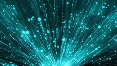 Camgöbeği ışıltılı parçacıklar döngü