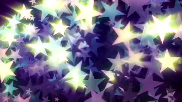 Estrellas brillantes VJ Loop — Vídeo de stock