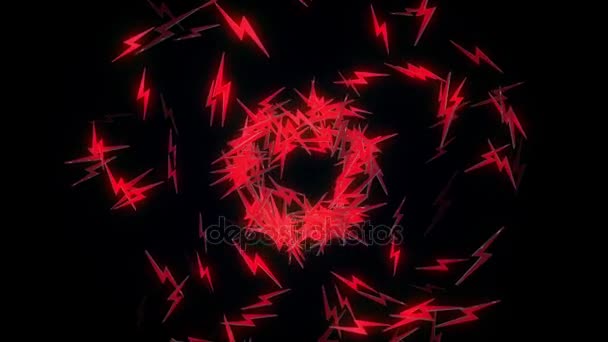 Zap (Thunder) Particules Boucle VJ 