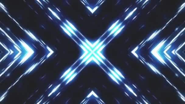 Frattale luminoso Astratto Vj Loop — Video Stock