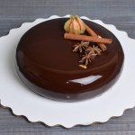 stock-photo-mirror-glaze-chocolate-mousse-cake