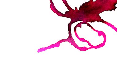 Beyaz şaraptan gelen grunge kırmızısı lekeli şık arkaplan