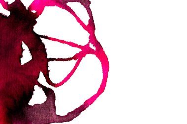 Beyaz şaraptan gelen grunge kırmızısı lekeli şık arkaplan