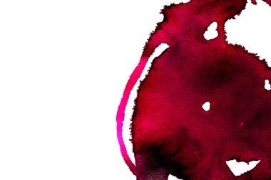 Beyaz şaraptan gelen grunge kırmızısı lekeli şık arkaplan