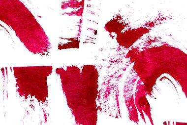 Grunge pembe fırça darbesi. Soyut el boyalı element. Altı çizili ve sınır tasarımı. Yumuşak bir arka plan. Geometri sanatsal kaos