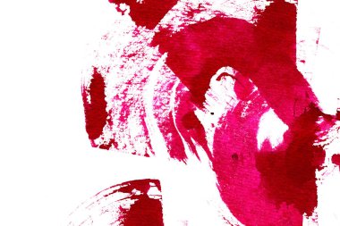 Grunge pembe fırça darbesi. Soyut el boyalı element. Altı çizili ve sınır tasarımı. Yumuşak bir arka plan. Geometri sanatsal kaos