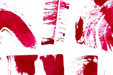 Grunge pembe fırça darbesi. Soyut el boyalı element. Altı çizili ve sınır tasarımı. Yumuşak bir arka plan. Geometri sanatsal kaos