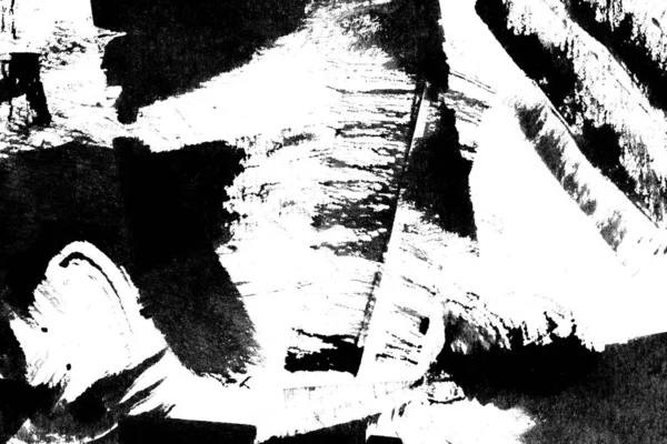 Borstel Slag Textuur Smear Borstel Een Witte Achtergrond Grunge Abstracte — Stockfoto