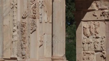 Septimius Severus kemer üzerinde fresk ayrıntılarını