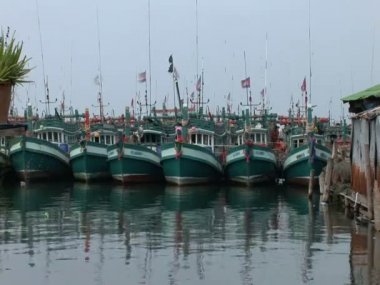 Balıkçı köyü Sihanoukville