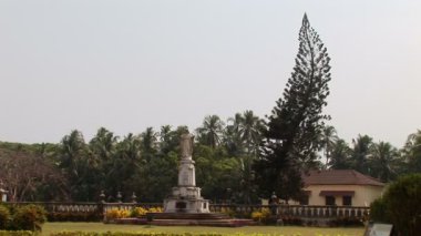 Se Cathedral de Santa Catarina Goa, Hindistan tarafından İsa heykeli