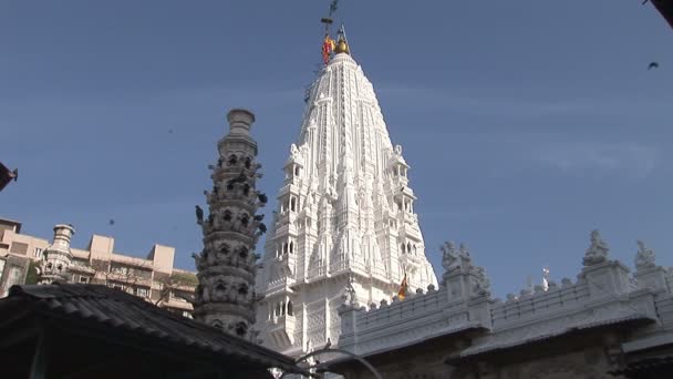 Ο Πύργος του ο ναός Shiva Βομβάη Βομβάη, Ινδία — Αρχείο Βίντεο
