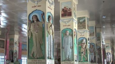 Bharat mandire Tapınağı Porbandar'iç