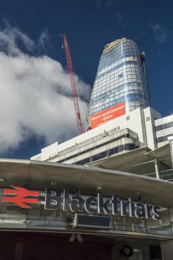 Bir Blackfriars yapım aşamasında Ağustos 2017 gördüm