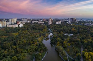 Sunsrise zafer Parkı Odessa'nın hava atış
