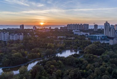 Zafer Parkı Odessa'nın hava atış 