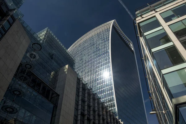 Looking up at 20 Fenchurch St London — Stock Photo, Image