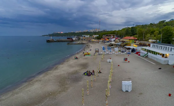 Langeron beach, Odessa akşamı