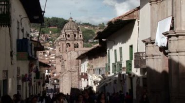 Çan kulesi La Compania Church of Cusco