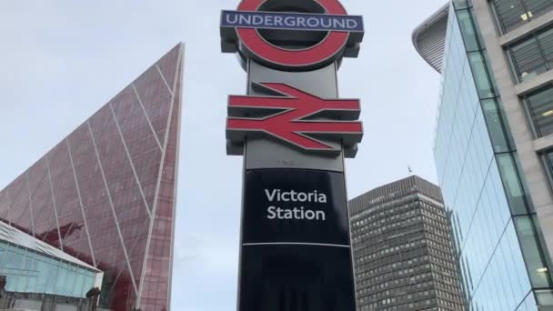 Londen Verenigd Koninkrijk Januari 30Th 2020 Het Nova Gebouw Victoria — Stockvideo