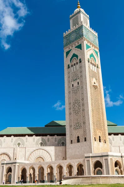 Casablanca Marruecos Abril 2006 Mezquita Hassan — Foto de Stock