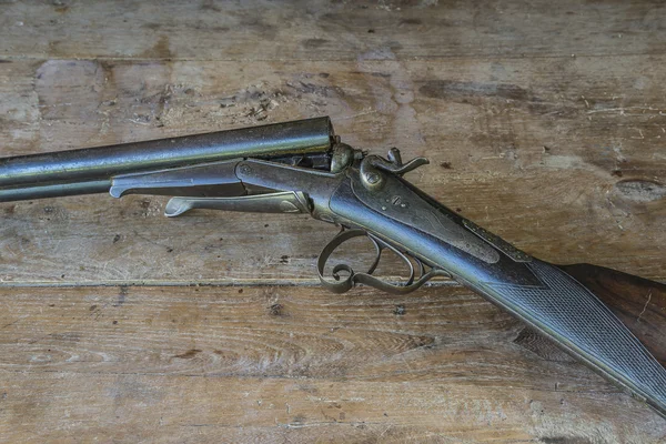 Vieux fusil de chasse — Photo