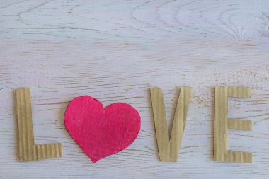 Mektuplar aşk ve kırmızı kalp 