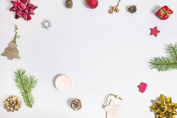 beyaz Noel tatil arka plan. 