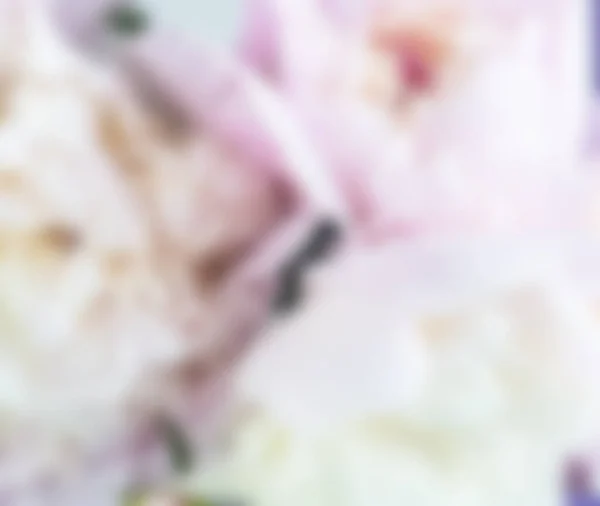 Розовый Белый Цветочный Фон — стоковое фото
