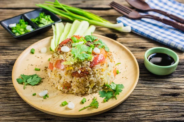 Fried rice Tay gıda şeklinde. 