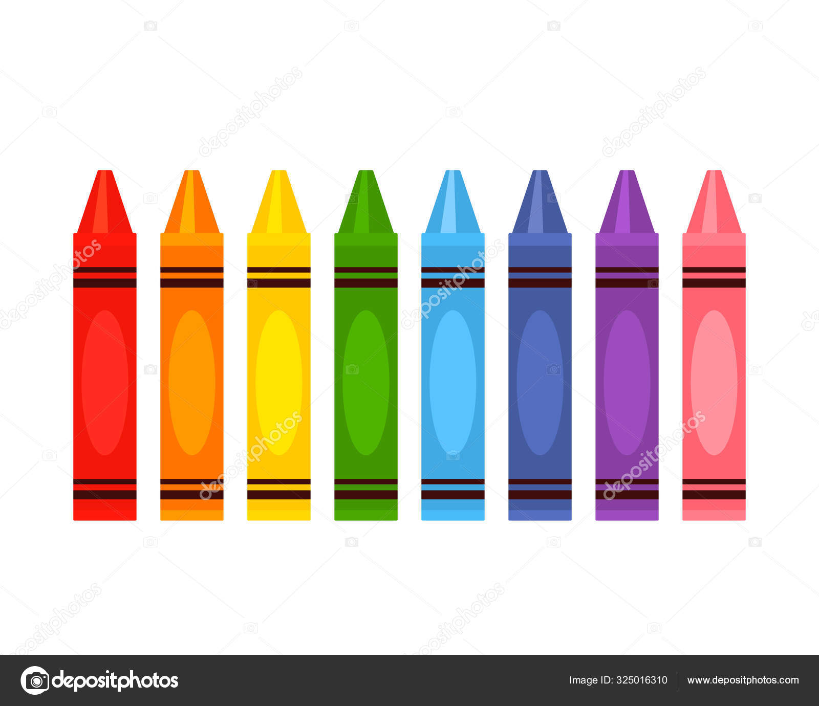 Crayola imágenes de stock de arte vectorial | Depositphotos