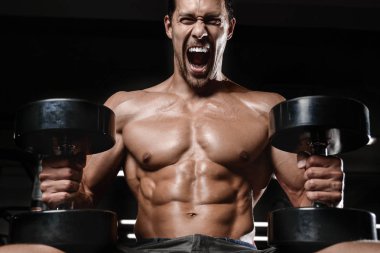 adam ağırlık eğitim spor salonu ekipman spor kulübü ile