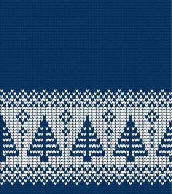 Örgü Noel ve Yeni Yıl deseni