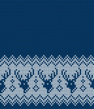 Örgü Noel ve Yeni Yıl deseni