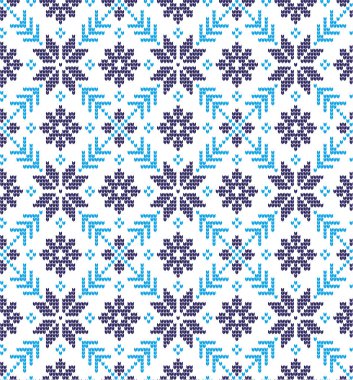 Örgü Noel ve Yeni Yıl deseni