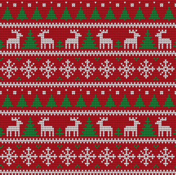 Örgü Noel ve Yeni Yıl deseni