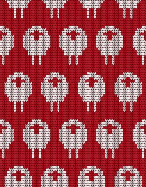 Örgü Noel ve Yeni Yıl deseni