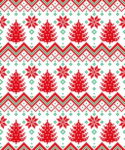 Yeni yıl Noel desen piksel
