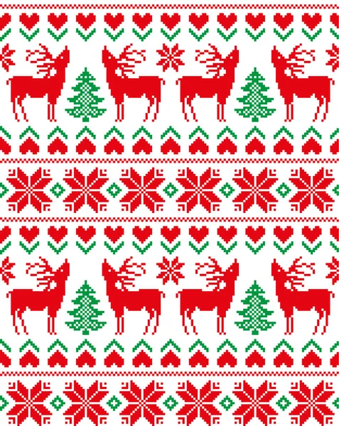 Yeni yıl Noel desen piksel