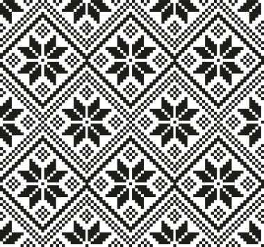 Yeni yıl Noel desen piksel yazdırma