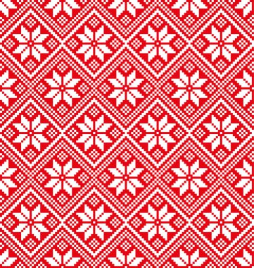 Yeni yıl Noel desen piksel yazdırma