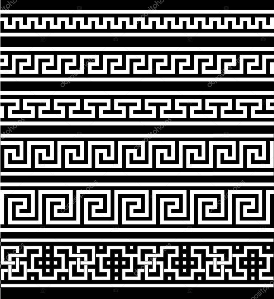 Greek seamless ornament