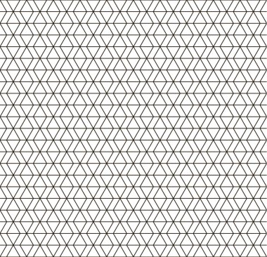 Sorunsuz siyah - beyaz geometrik desen