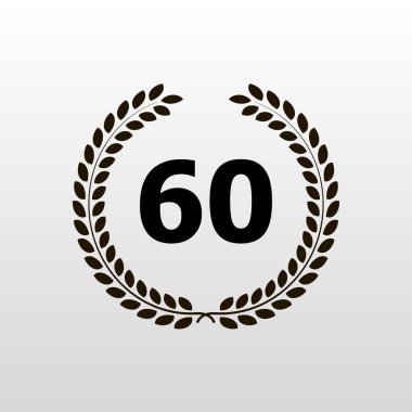 Defne çelengi - Web siteleri için düz simgesinin zafer ve güç sembolü