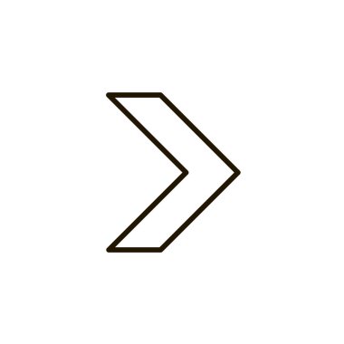 vektör grafik illüstrasyon, ok simgesi, işaretçi, imleç