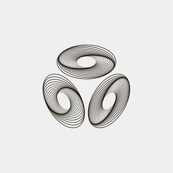 Vector illustration of a logo, emblem, symbol