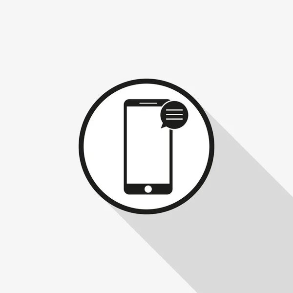 Vektorové ikony mobilní telefon — Stockový vektor