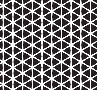 Sorunsuz siyah - beyaz geometrik desen