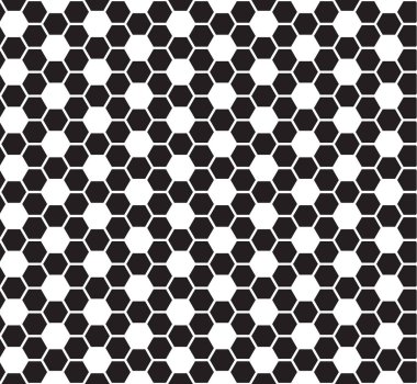 Sorunsuz siyah - beyaz geometrik desen